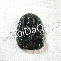 Phật bản mệnh Bất Động Minh Vương đá Serpentine