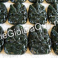 Phật bản mệnh Hư Không Tạng đá Serpentine