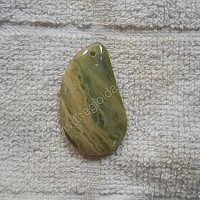 Mặt Gỗ Hóa Thạch xanh