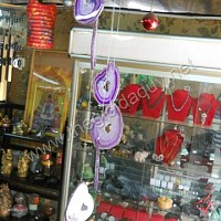 Mặt tu tai Chuông Gió Phong Linh agate Chuông Gió Phong Linh đá đá agate