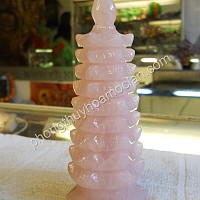 Tháp Văn Xương Thạch Anh hồng 7 tang