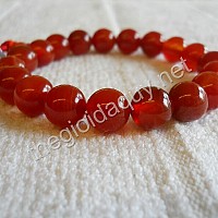 Vòng Tay Sapphire đỏ 10 ly