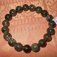 Vòng Tay Thạch Anh tóc xanh 11 ly