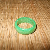 Nhẫn cẩm thạch xanh