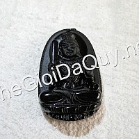 Phật bản mệnh Bất Động Minh Vương đá Obsidian
