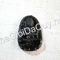 Phật bản mệnh Đại Thế Chí đá Obsidian