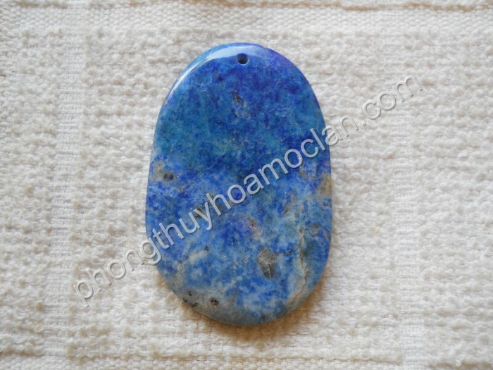 Mặt Oval đá Lapis lazuli