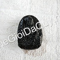 Phật bản mệnh Văn Thù nhỏ Obsidian