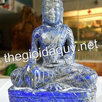 Tượng Phật Thích Ca đá Lapis Lazuli