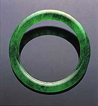 vòng tay cẩm thạch xanh emeral