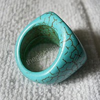 Nhẫn inox đá san ho